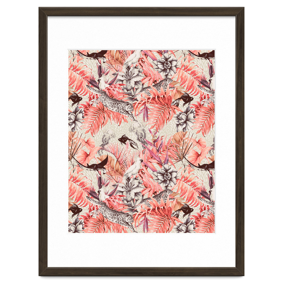 Tropical paradise pink