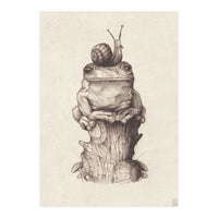 Frog and Snail (Print Only)