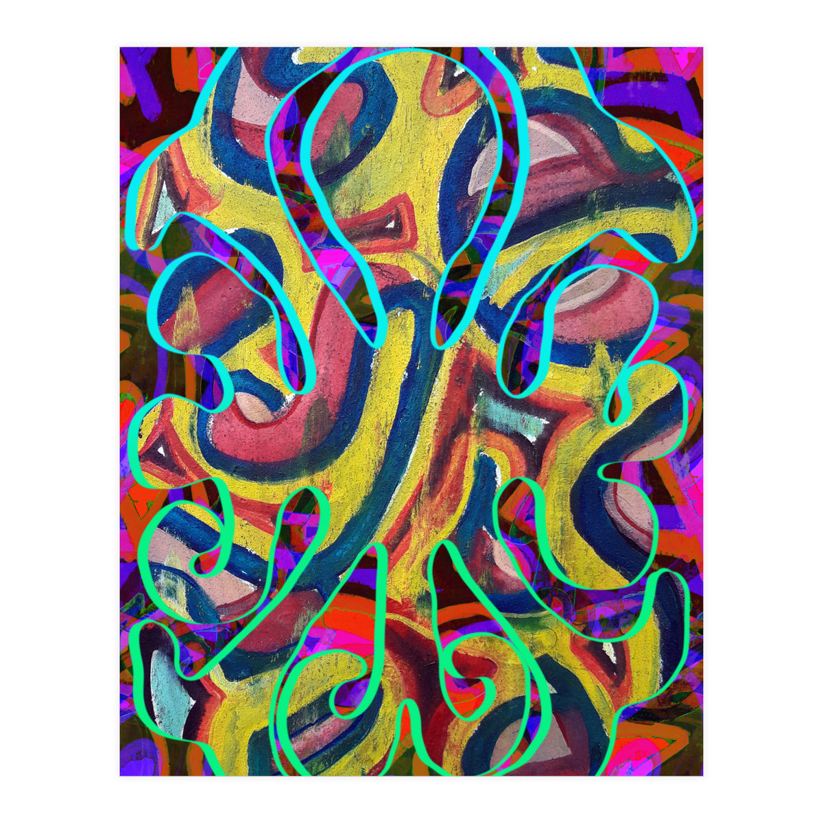 Pop Abstract 2023 Tapiz 53 (Print Only)