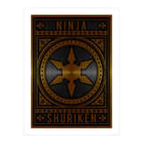 Ninja Shuriken (Print Only) thumbnail