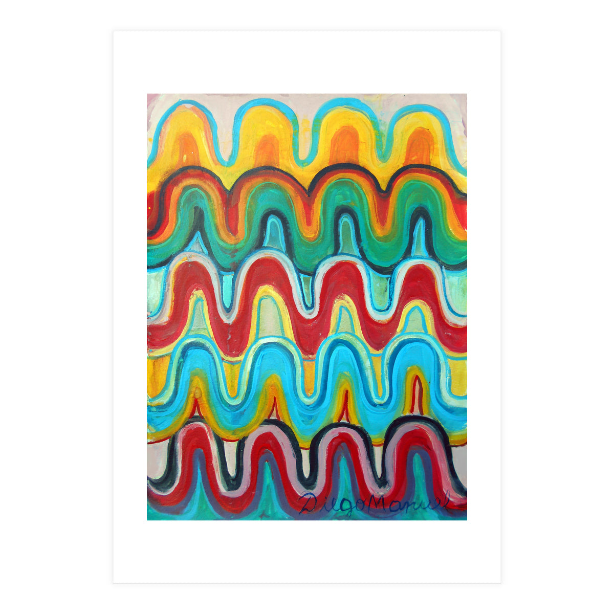 Pop Multicolor 5 (Print Only)