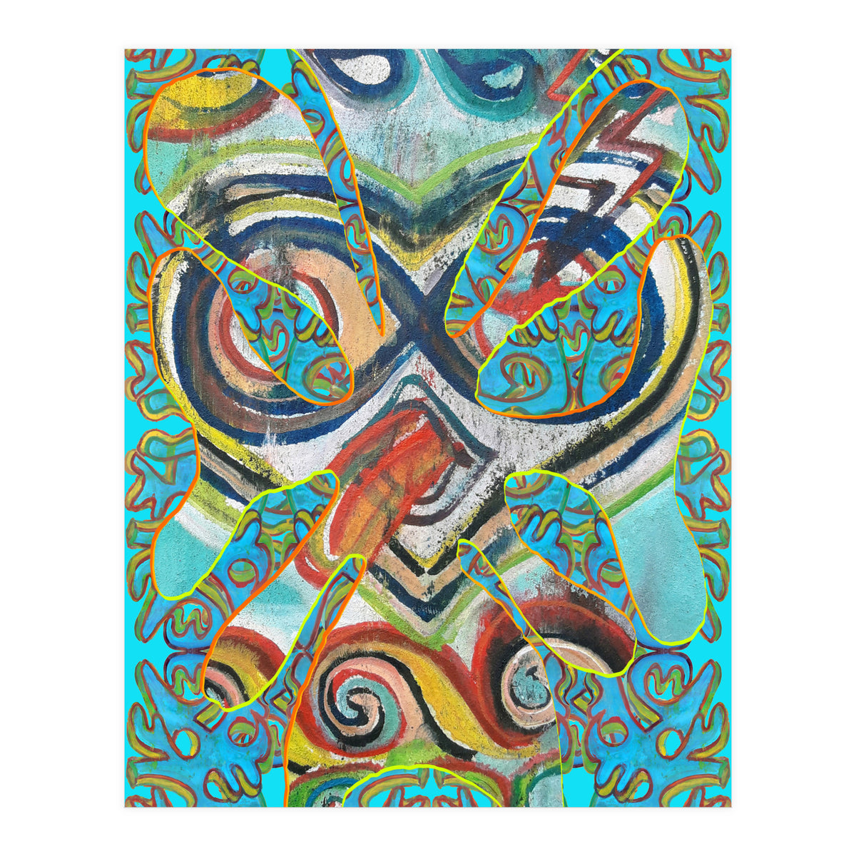 Pop Abstract 2023 Tapiz 23 (Print Only)