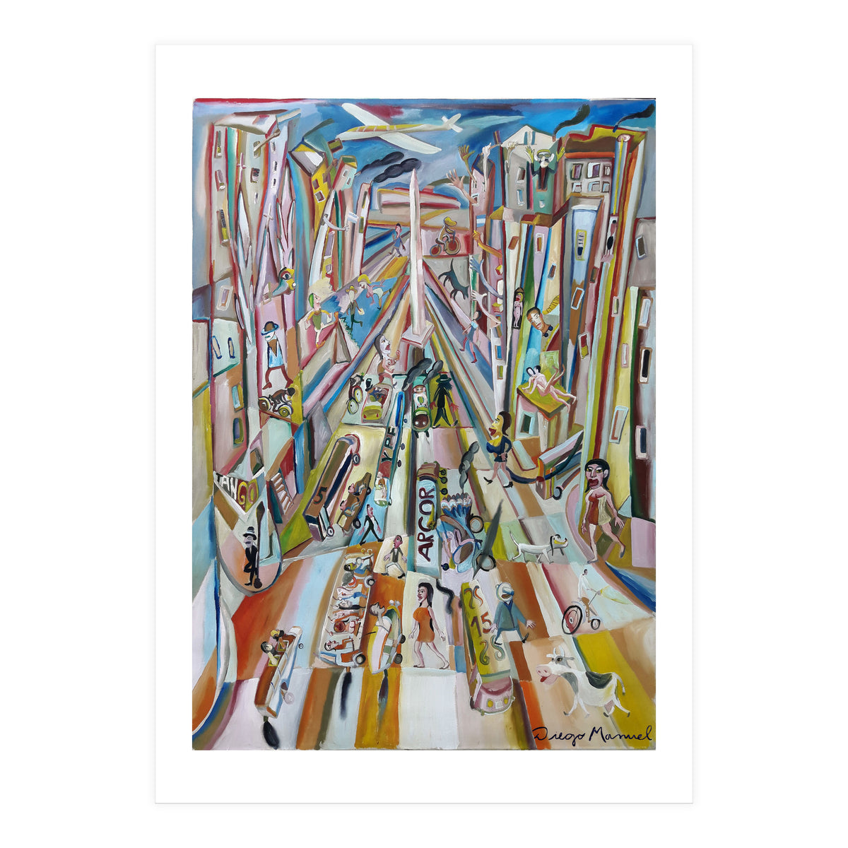 Av 9 De Julio (Print Only)