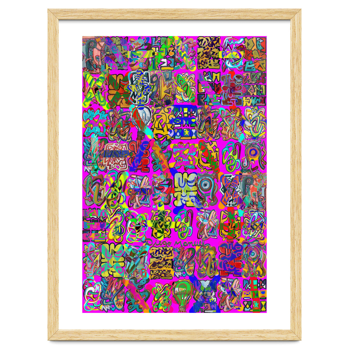 Graffitis 2021 Tapiz 102