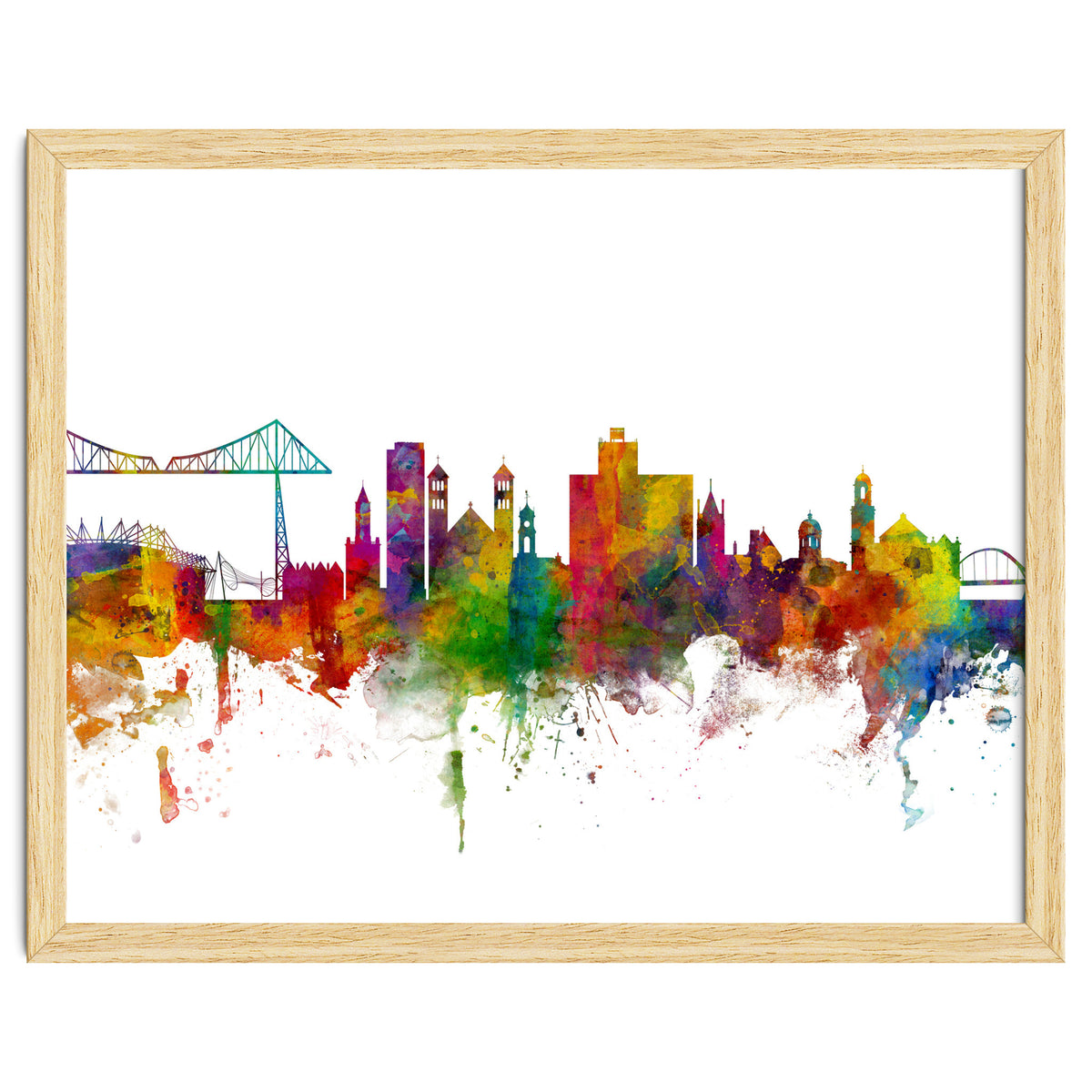 Middlesbrough England Skyline