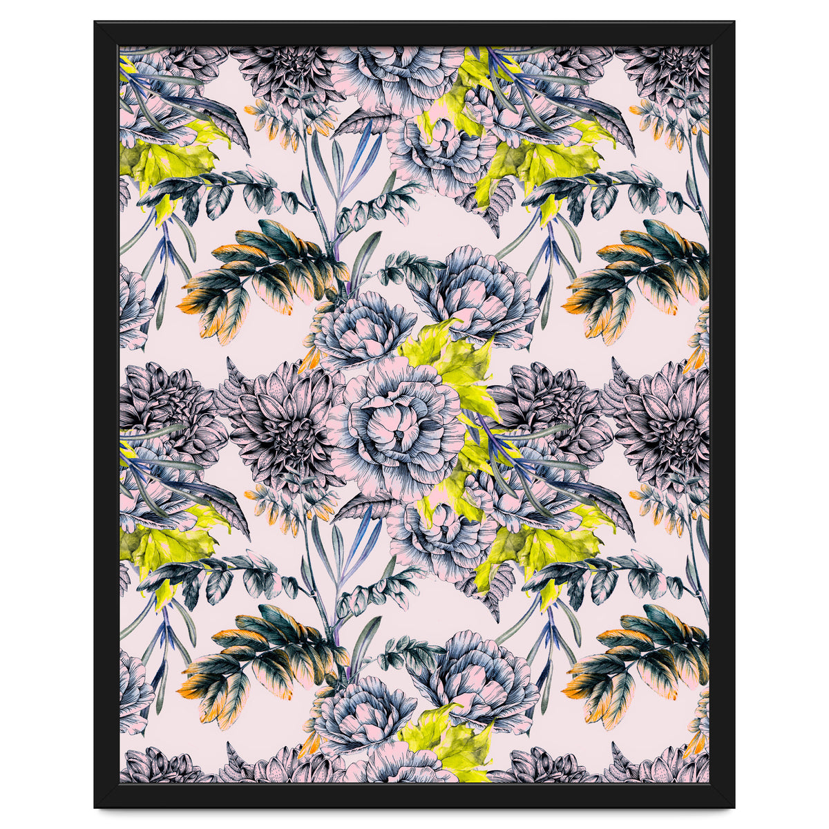 Flowering blooming in pink