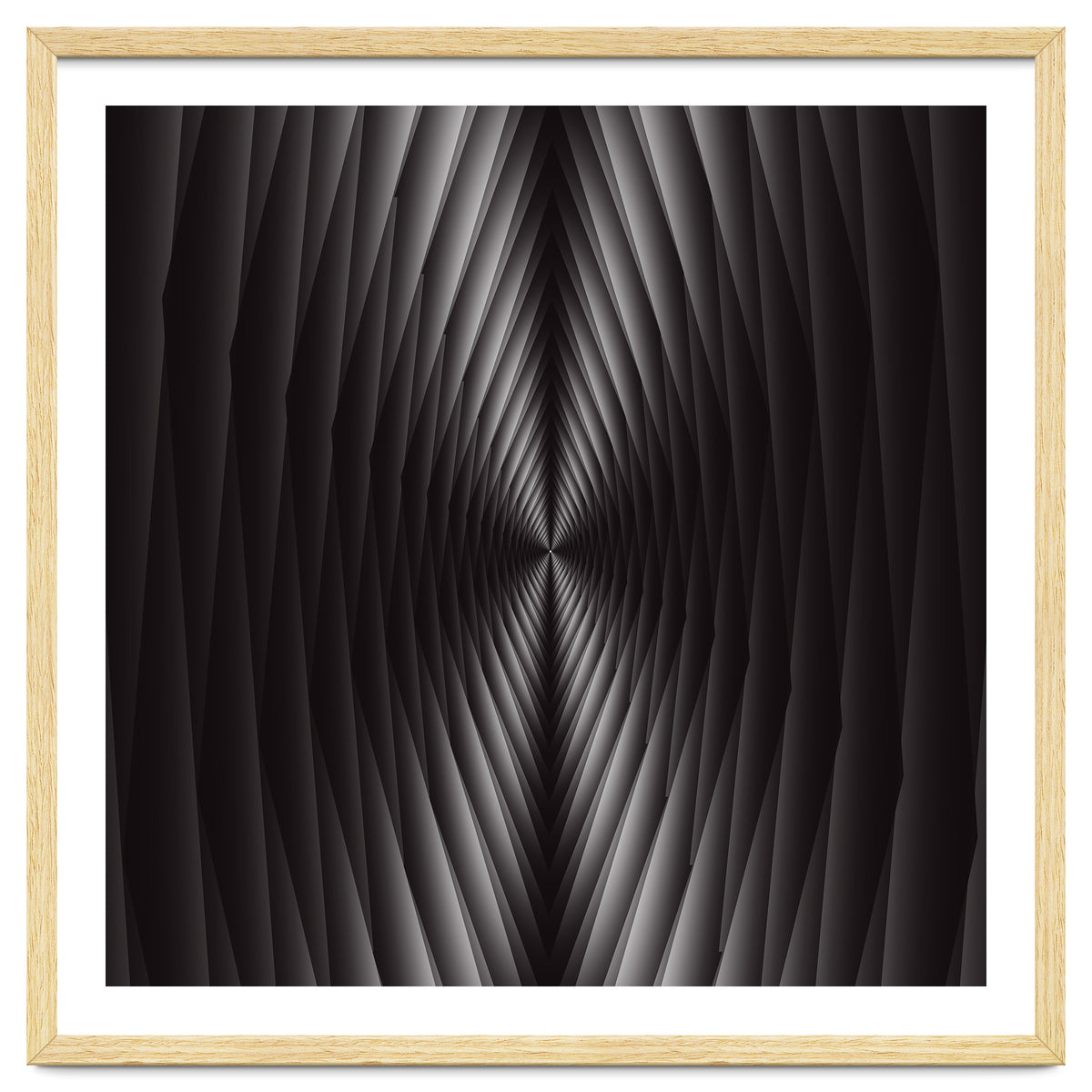 Monochrome Spiral Background