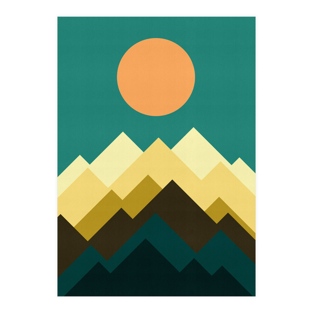 Geometric landscape IV (Print Only)