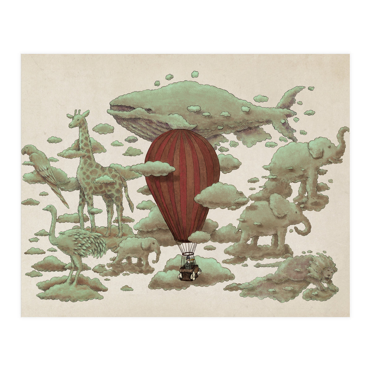 Cloud Watching (Print Only)