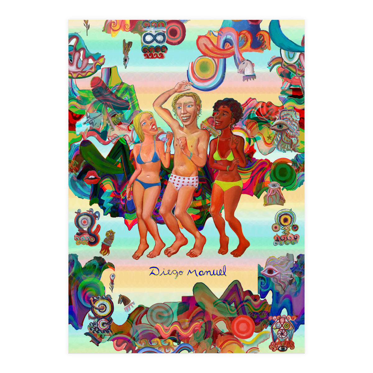 Graffitis 2021 Tapiz 94 (Print Only)