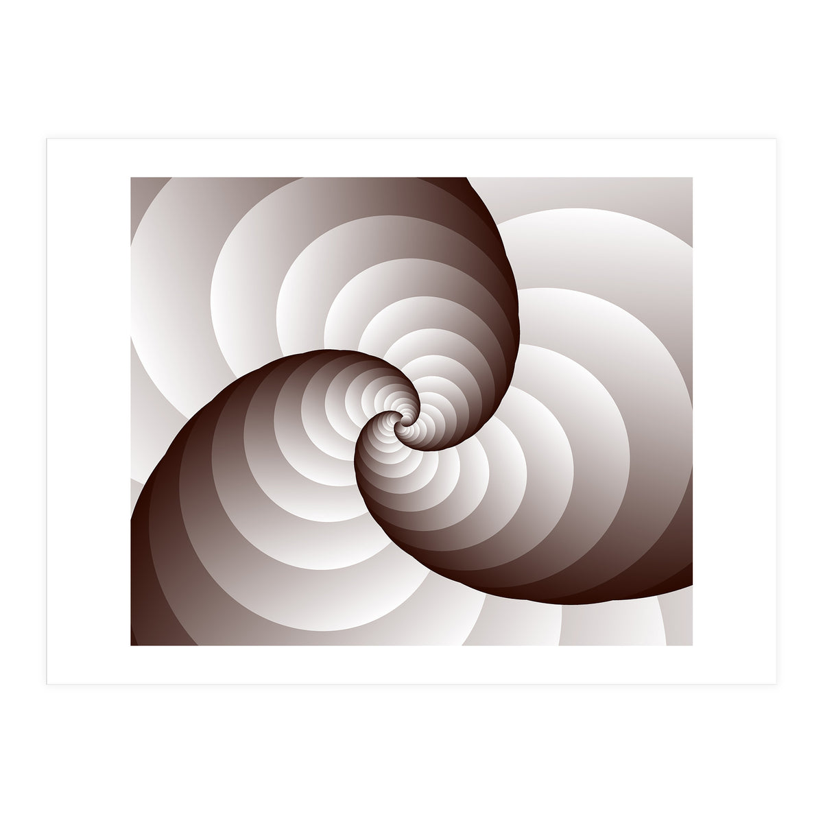Spiral Pattern Art (Print Only)