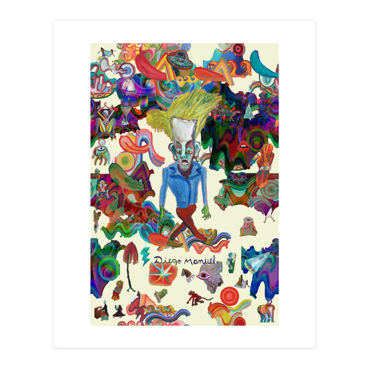 Graffitis 2021 Tapiz 49 B (Print Only)