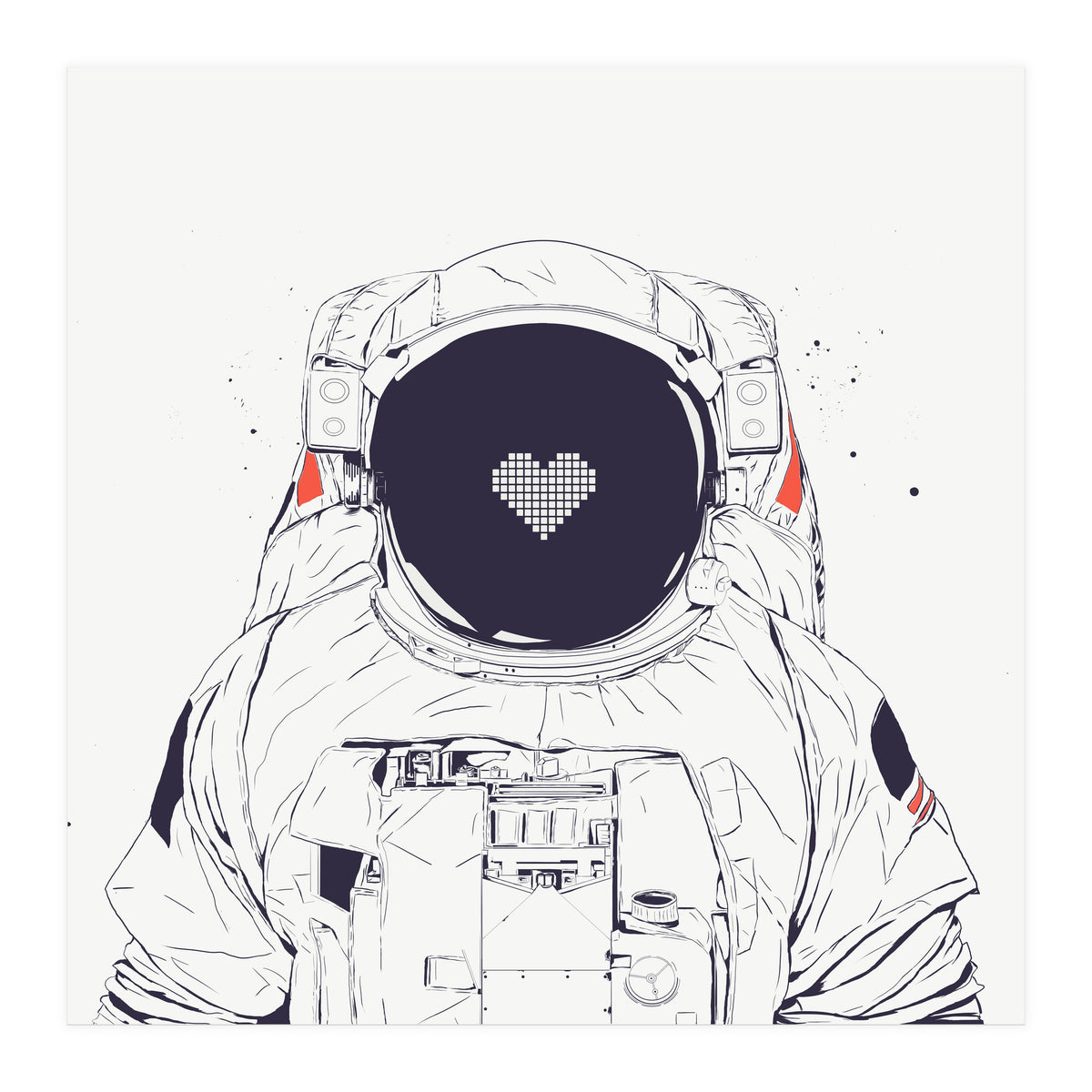 Astronaut Love (Print Only)