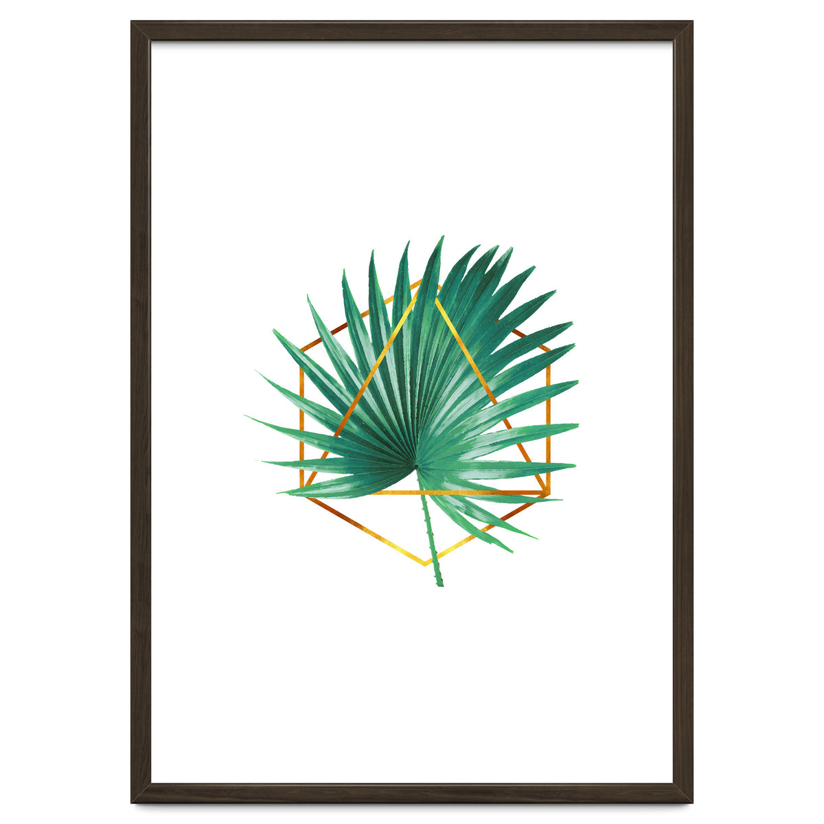 Tropical Palm Leaf 01