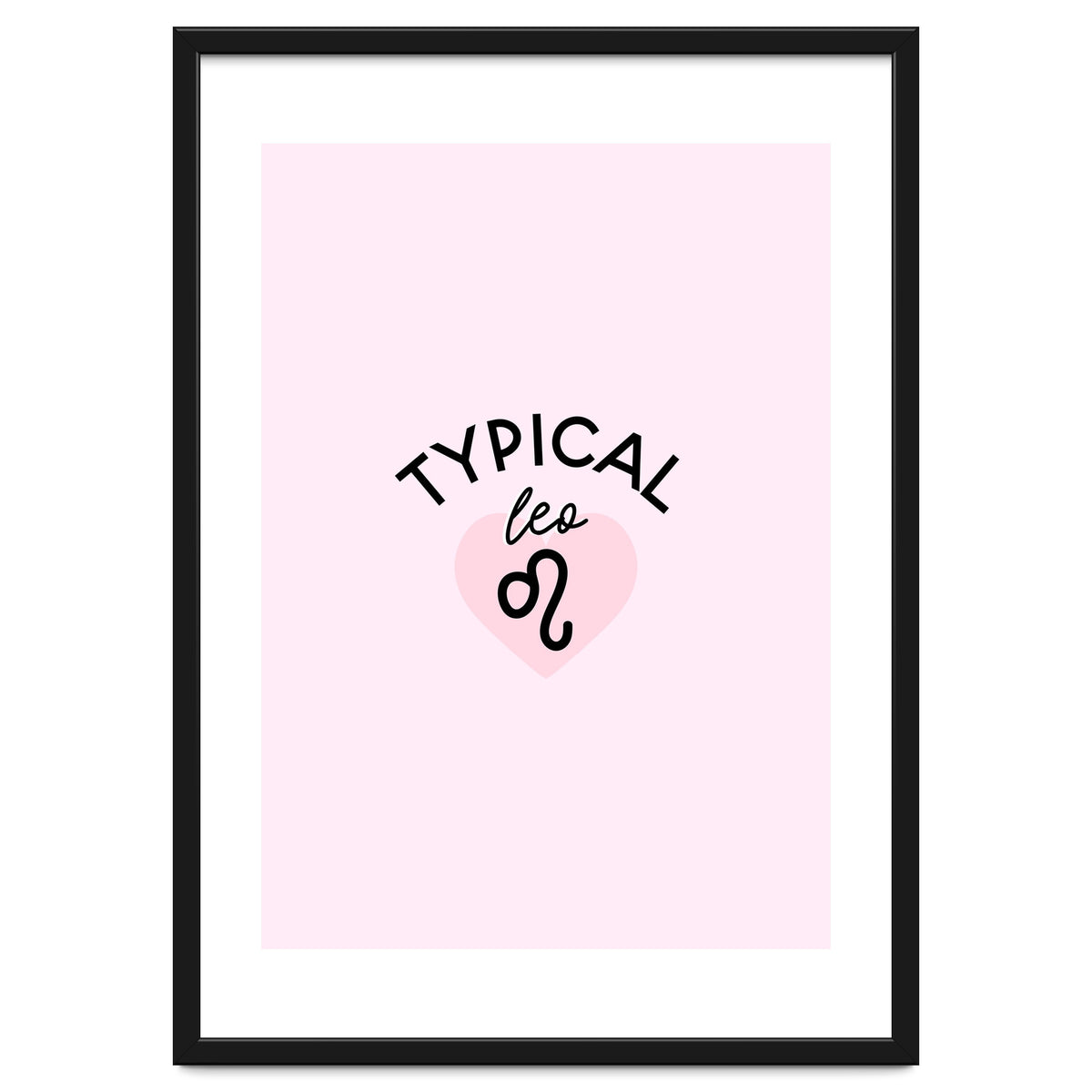 Typical Leo Horoscope Print