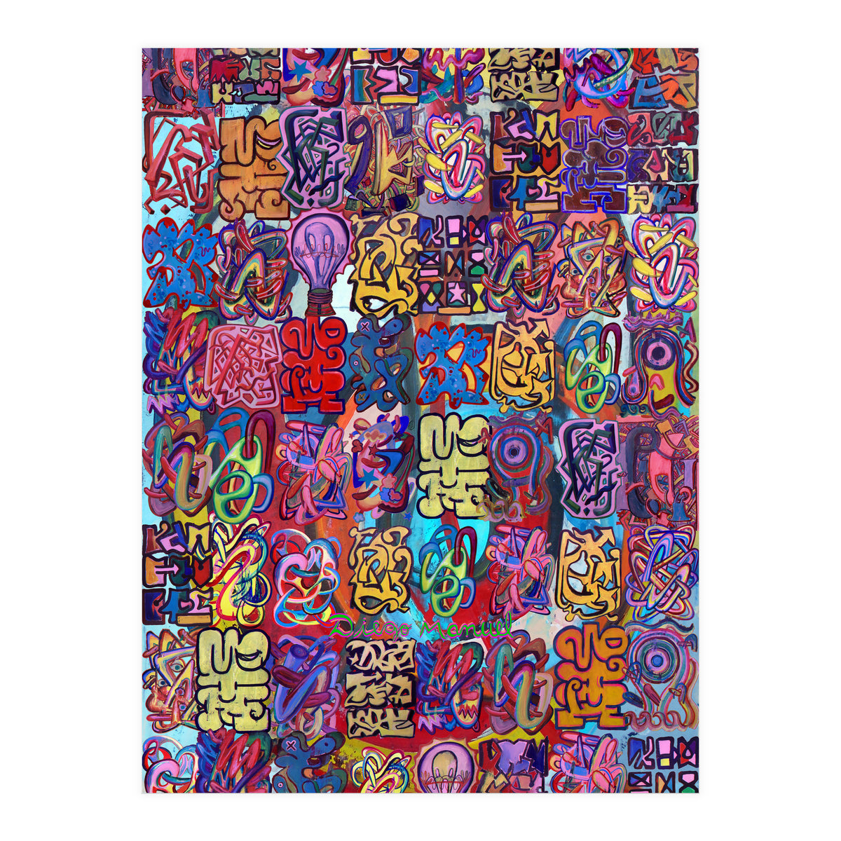 Graffiti Digital 2022 345 (Print Only)