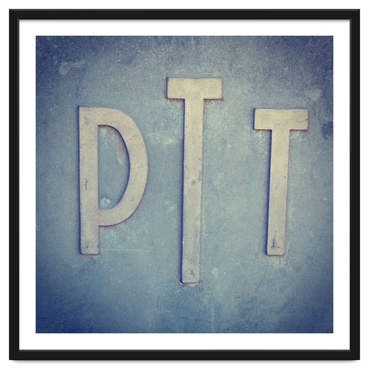 French sign: PTT