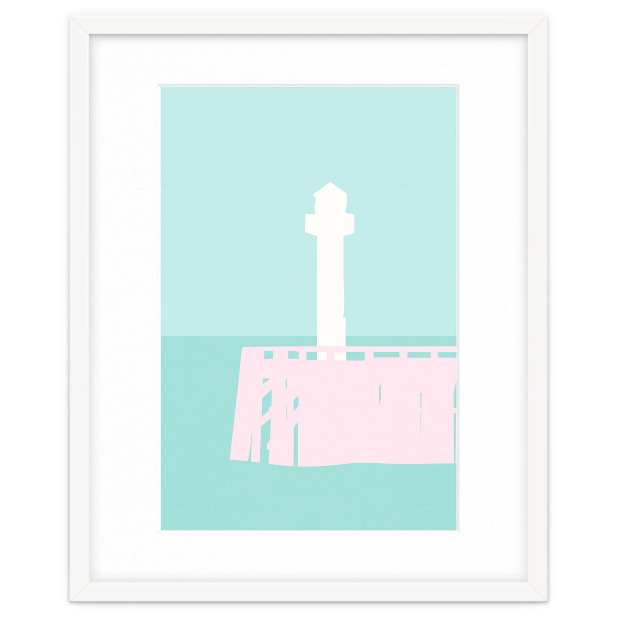 Minimal Pier - Turquoise Coast