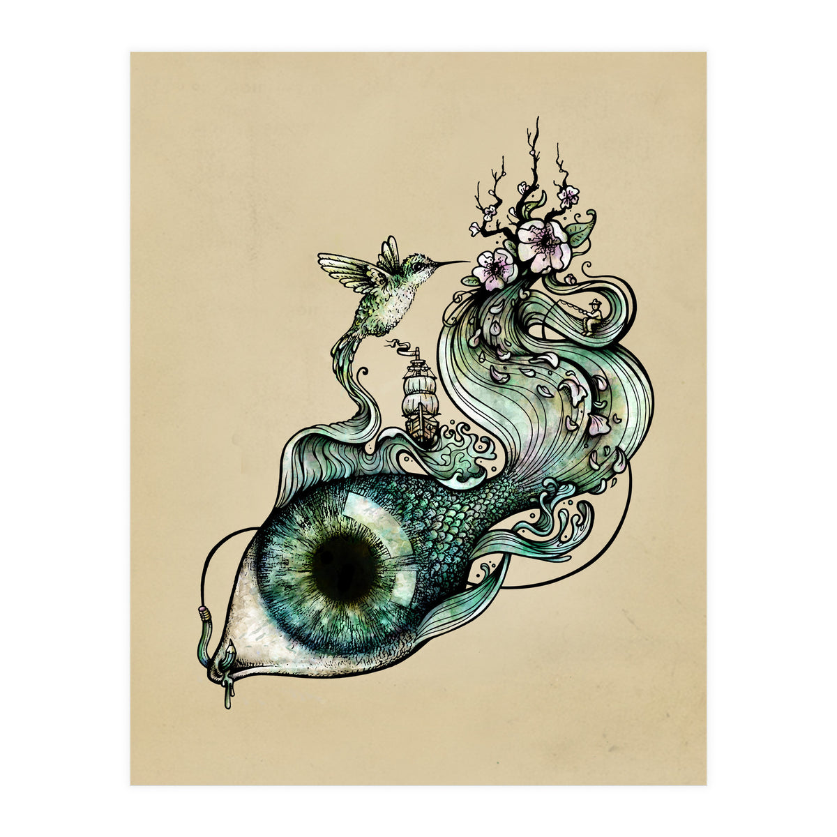 Flowing Inspiration (Print Only)