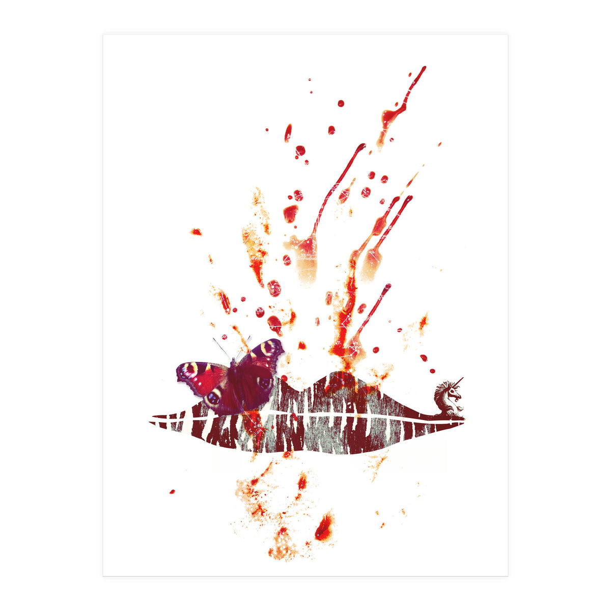 Bloody Lips (Print Only)