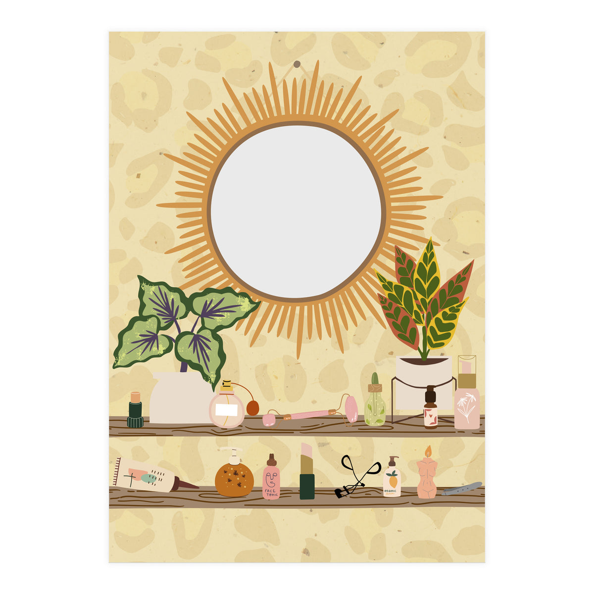 Boho Beauty Station (Print Only)