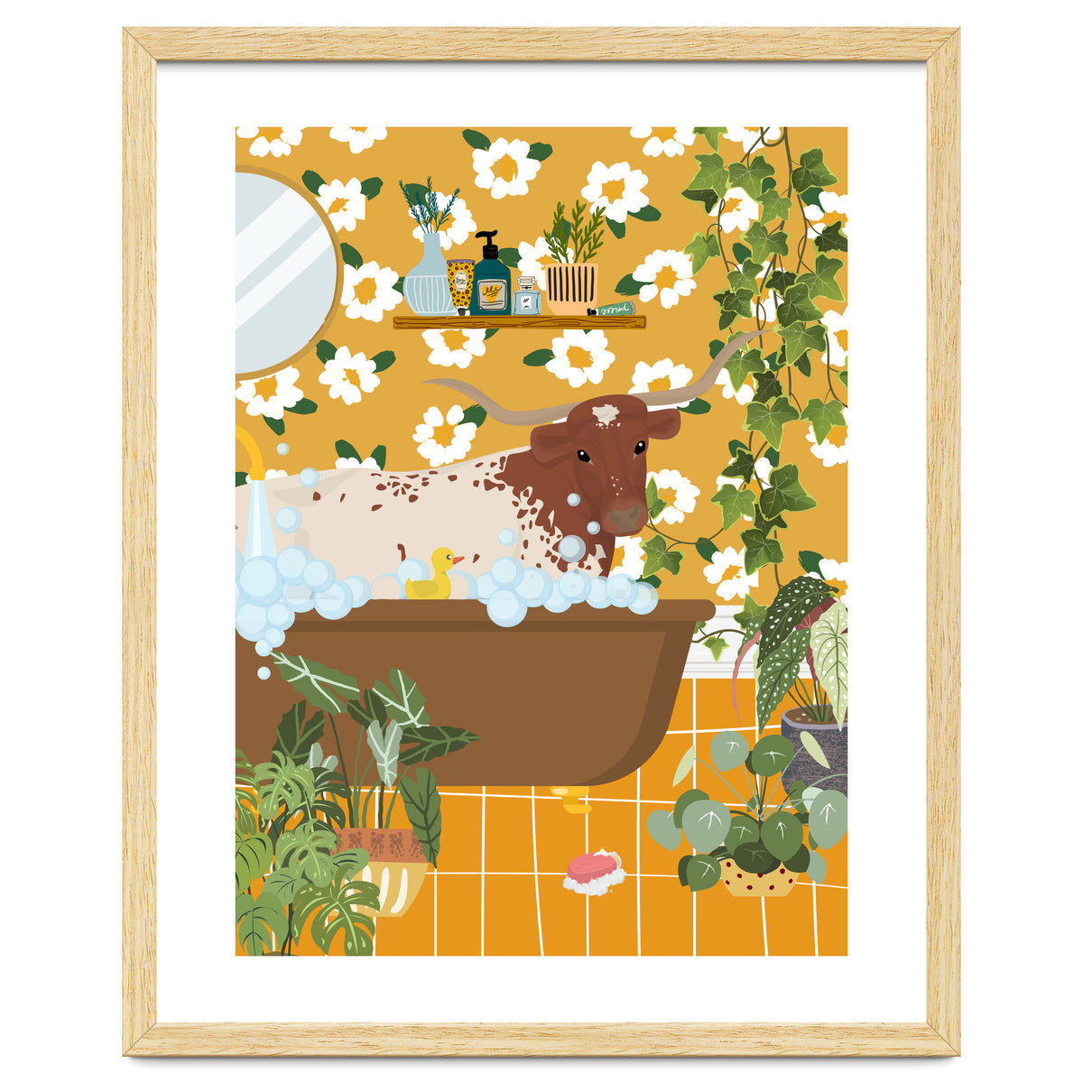 Texas Longhorn in My Bathtub