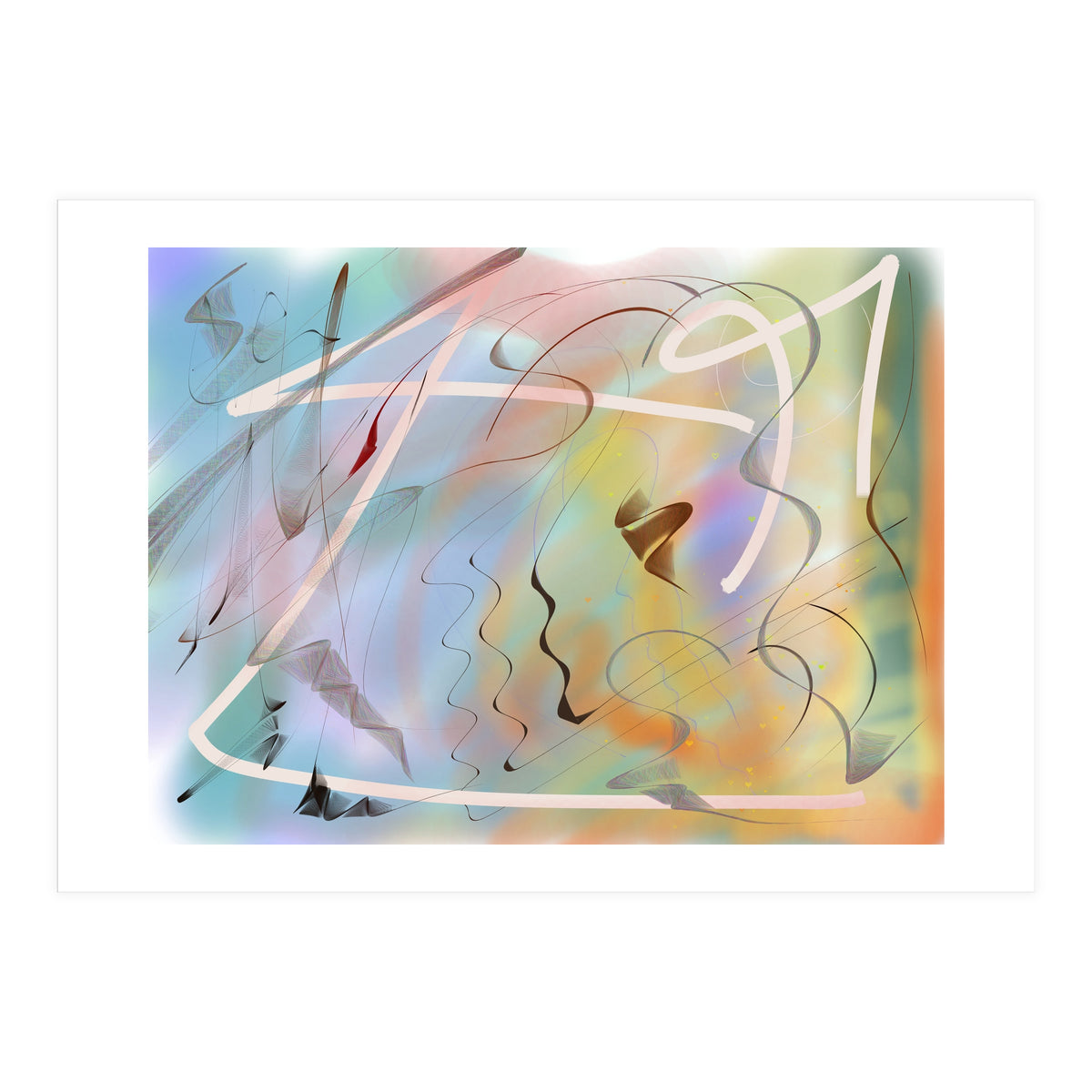 Atmosfera Em Cores (Print Only)