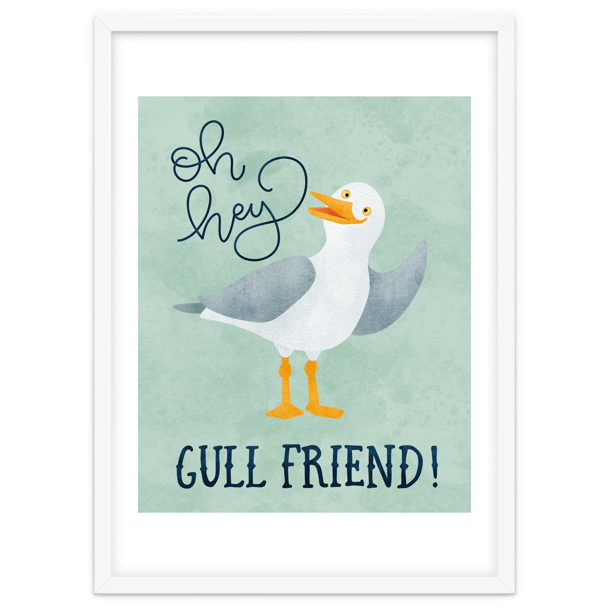 Hey Gull Friend