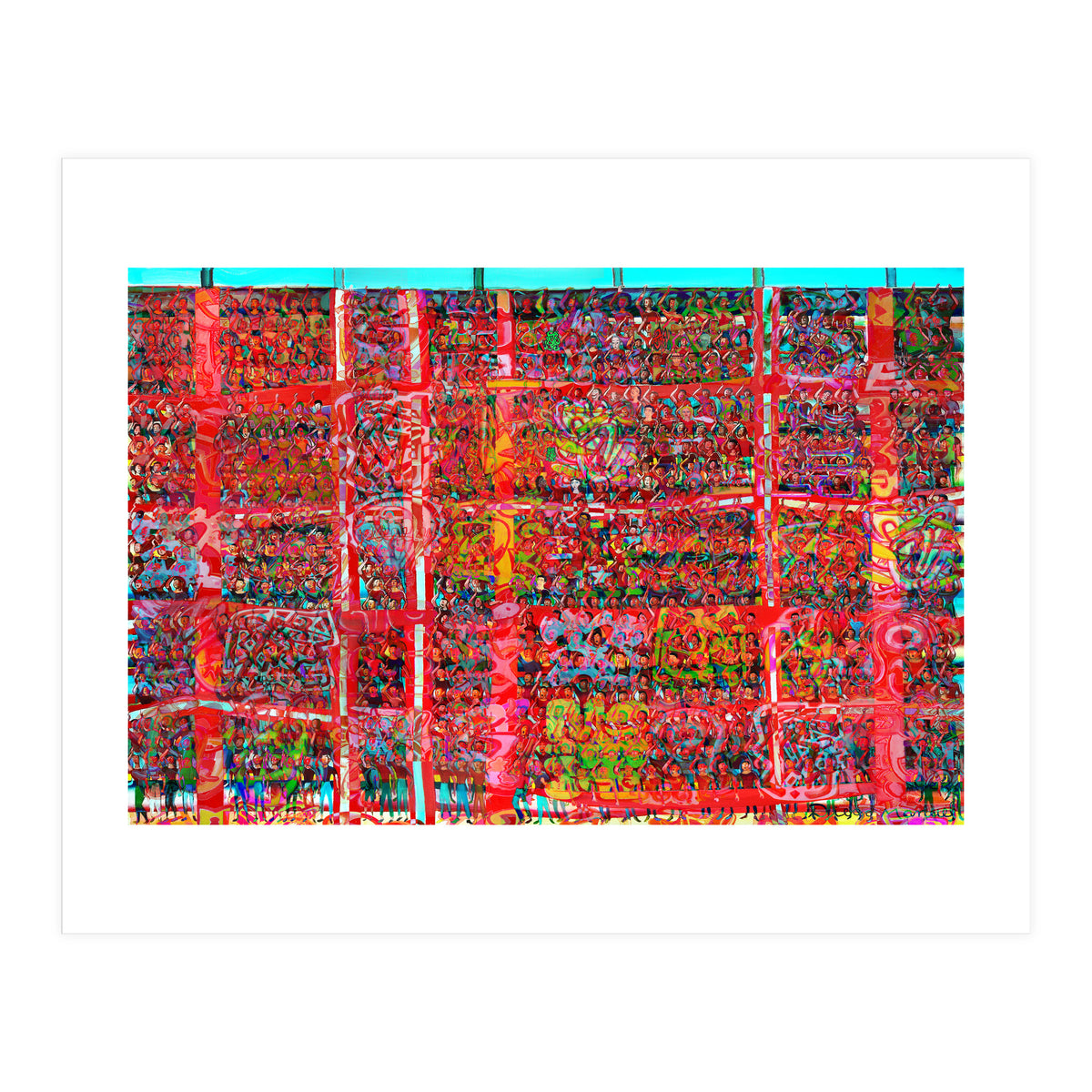 Gran Hinchada Roja 14 (Print Only)