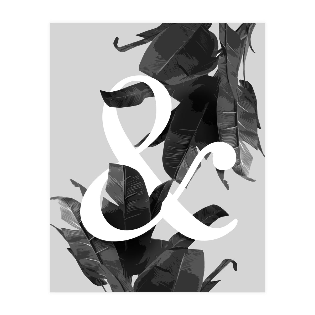 Botanical Ampersand (Print Only)