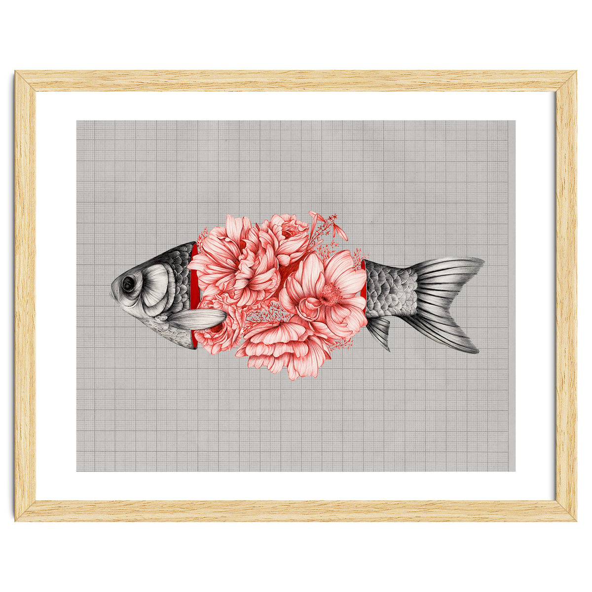 Vintage Tropical Aquarium Fish