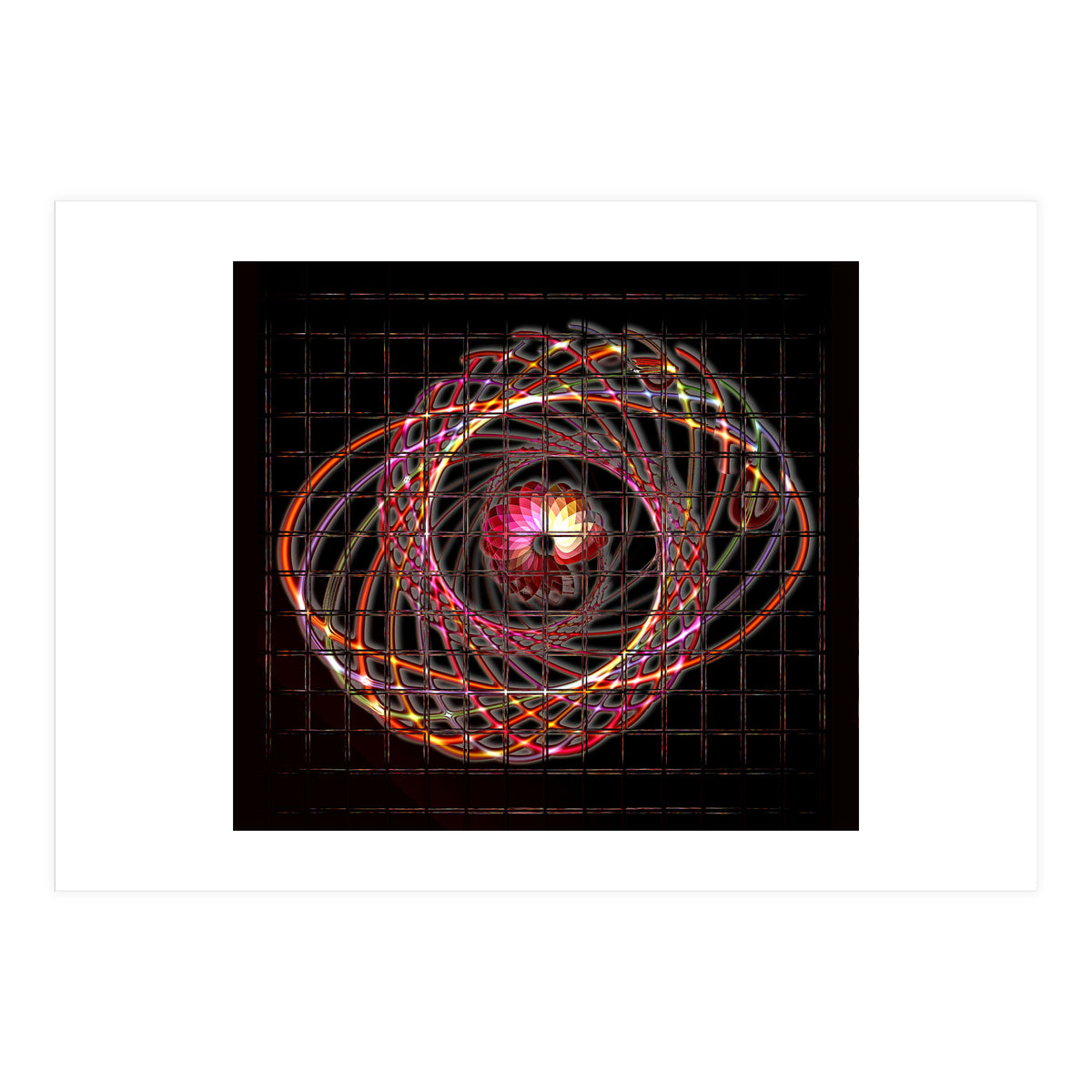 Illuminated helix #1 (Print Only)