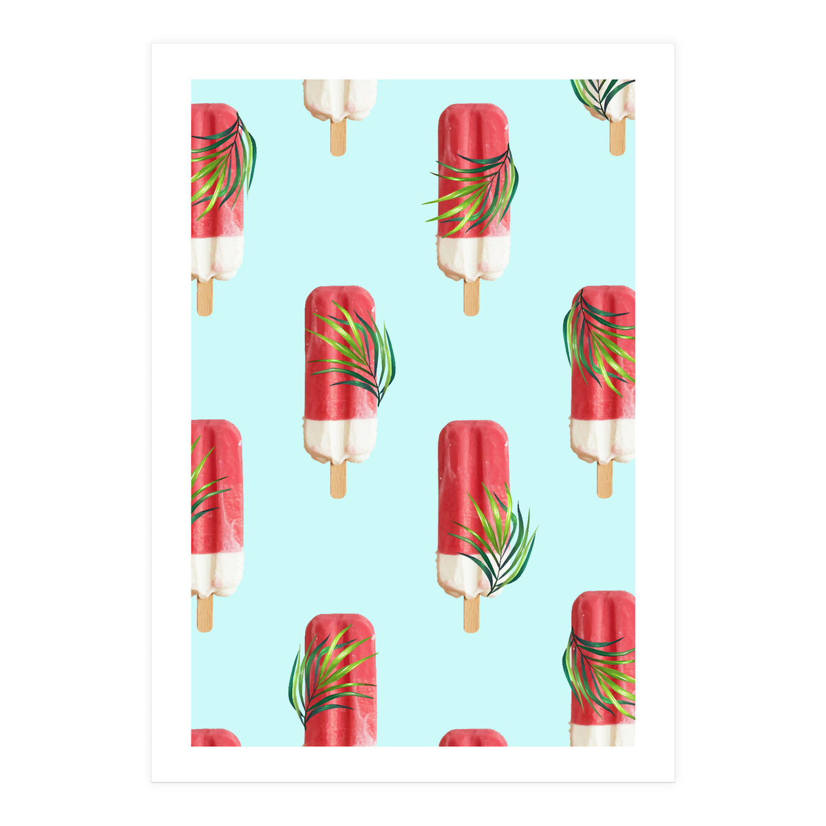 Tropical Popsicles (Print Only)