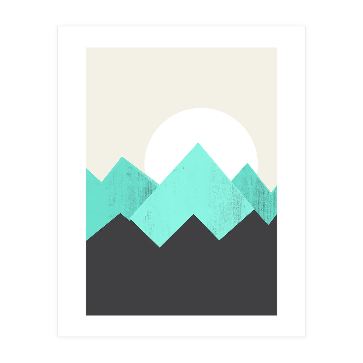 Pastel Mountains IV Sierra (Print Only)
