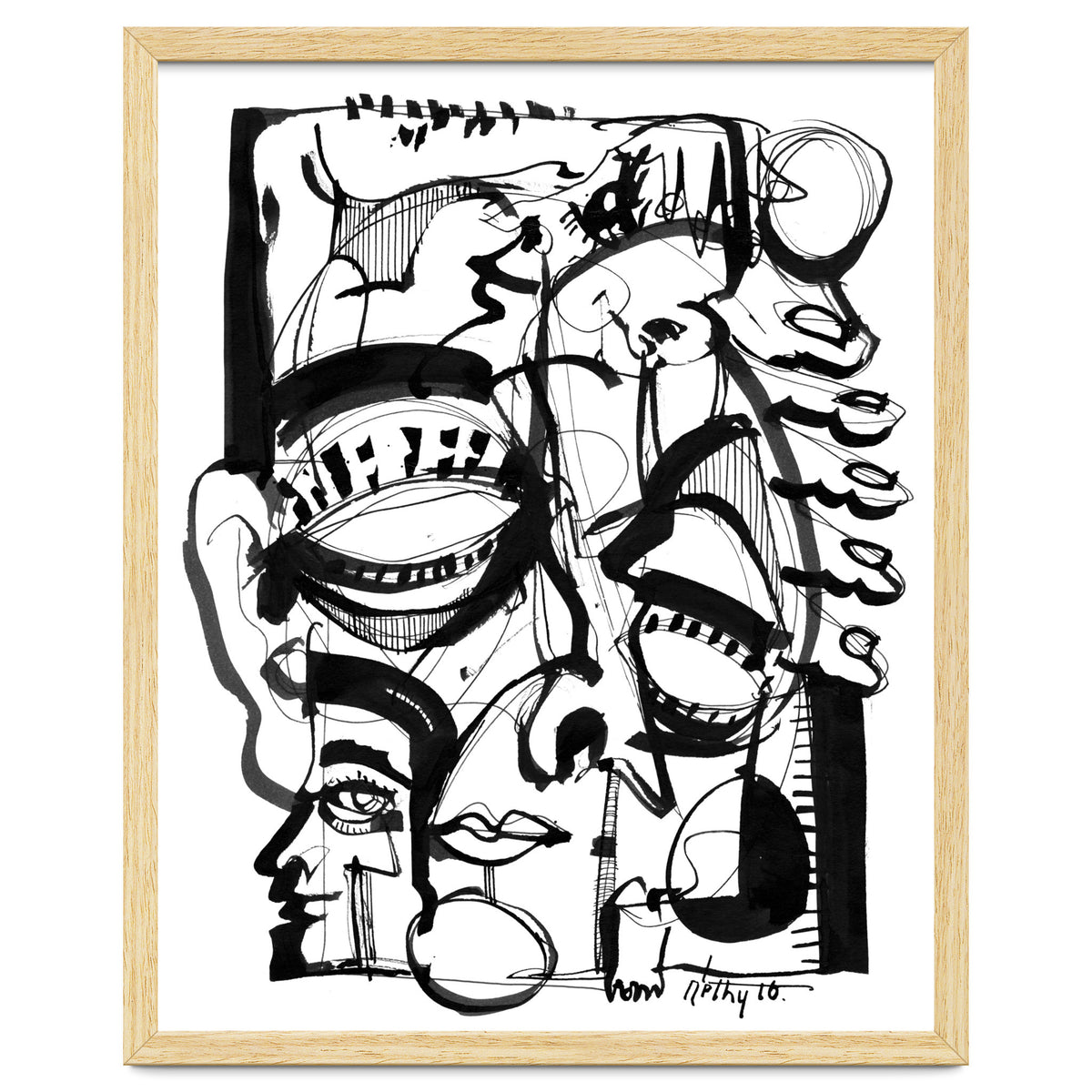 Weird Sensation - b&w