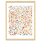 Tan Terrazzo | Eclectic Quirky Confetti Painting | Celebration Colorful Boho Happy Party Graphic thumbnail