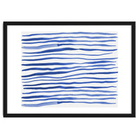 Irregular blue lines pattern