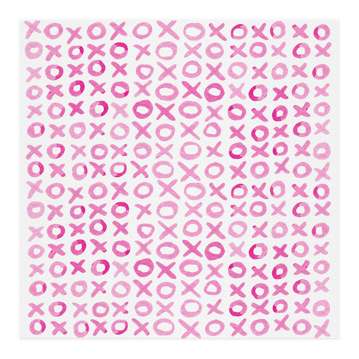Valentines Day Xoxo - Pink (Print Only)