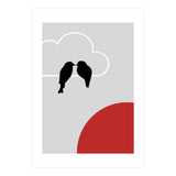 KISSING SUNSET (Print Only) thumbnail