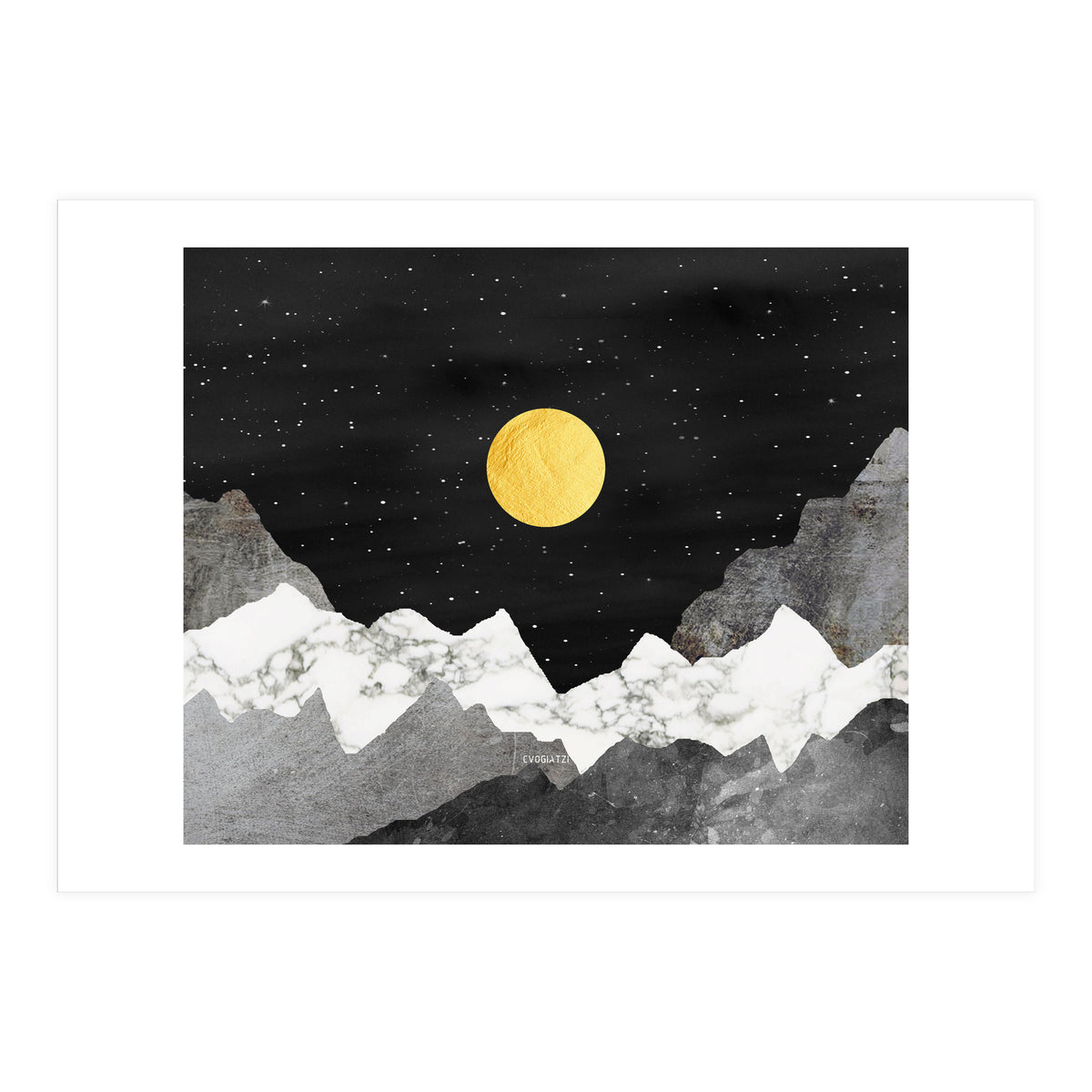 Live with Stars and Mountains (Print Only)