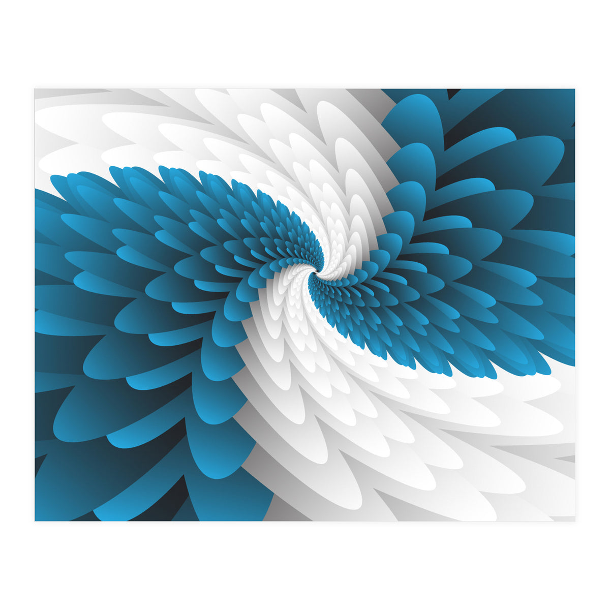 Blue Majestic Wings (Print Only)