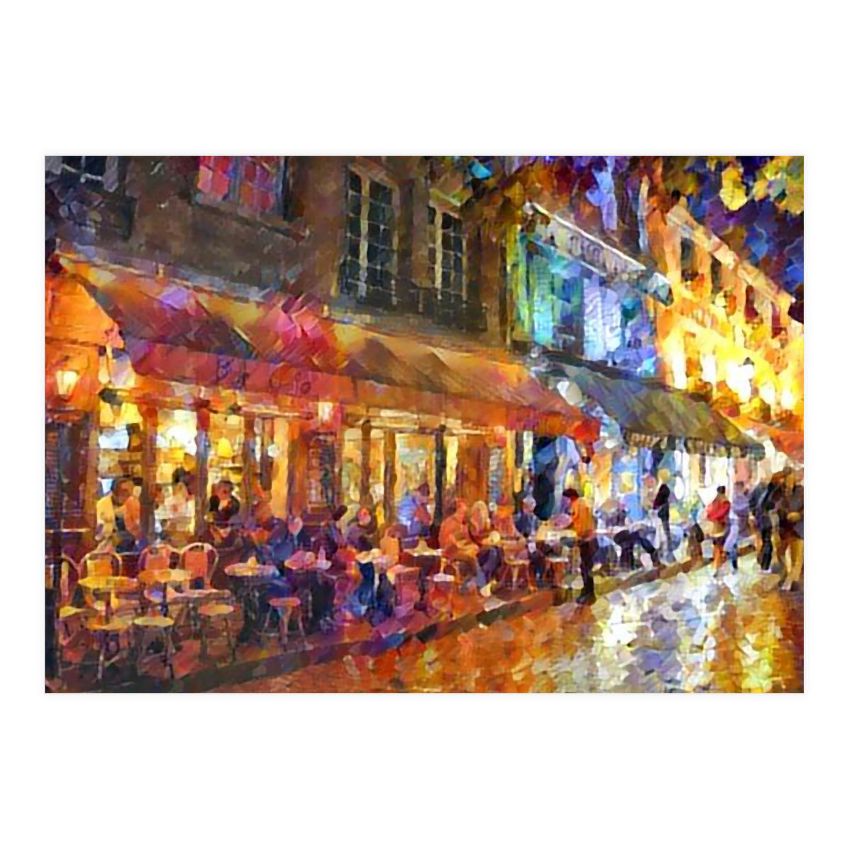 CAFE IN PARIS (Print Only)