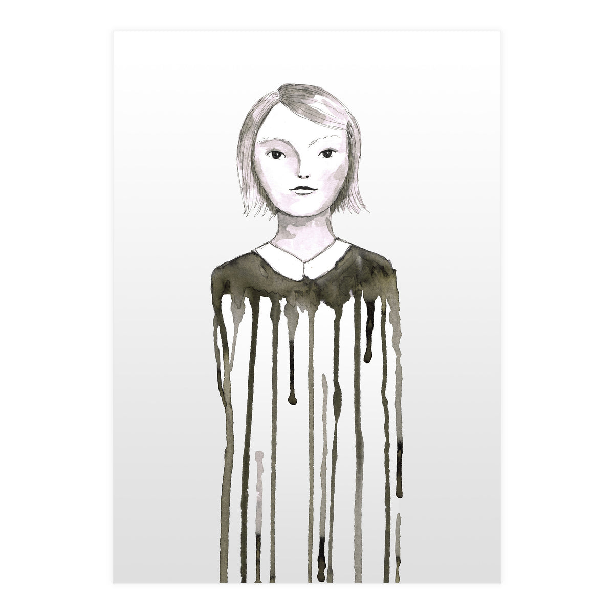 Dripping girl (Print Only)