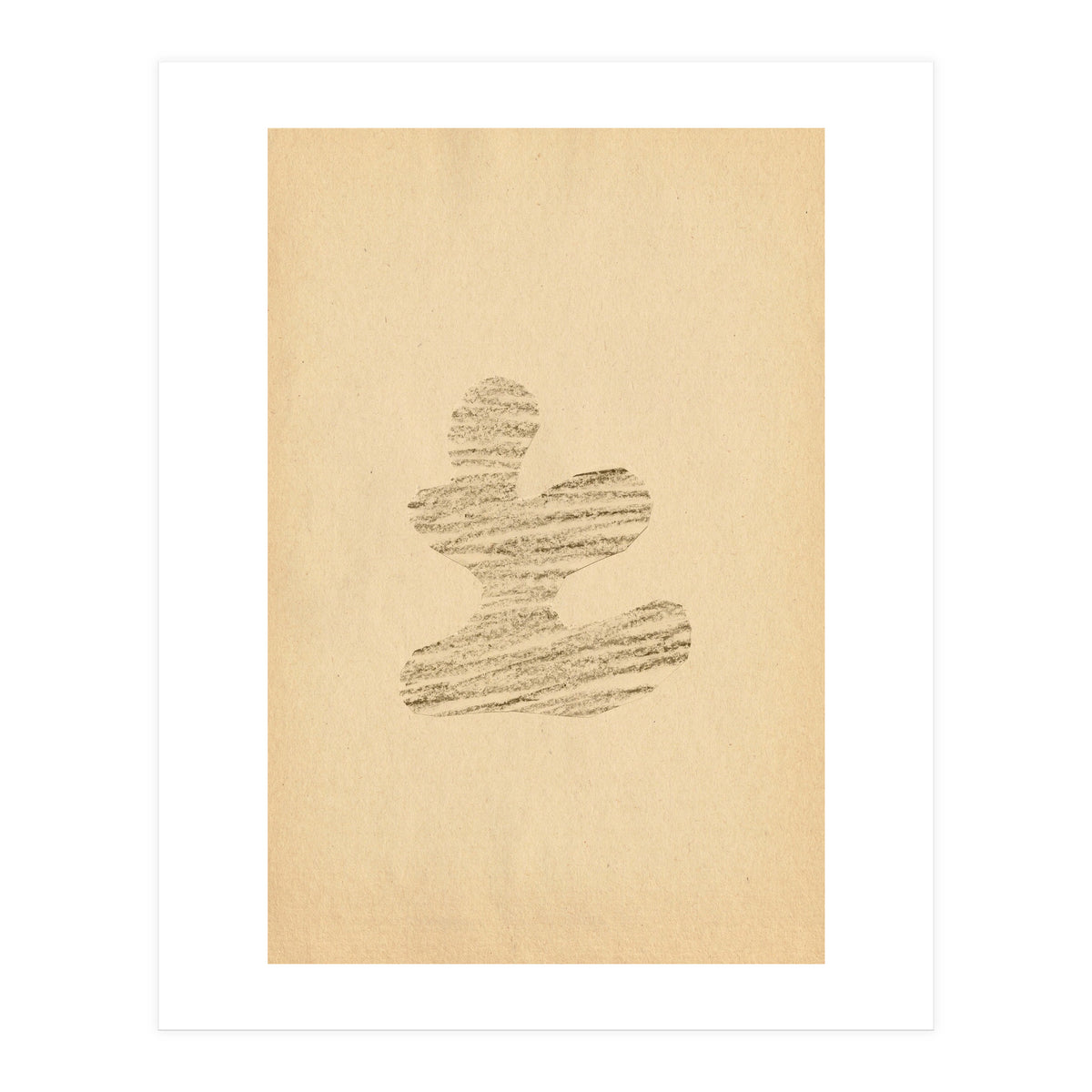 Abstract drawing shape (Print Only)