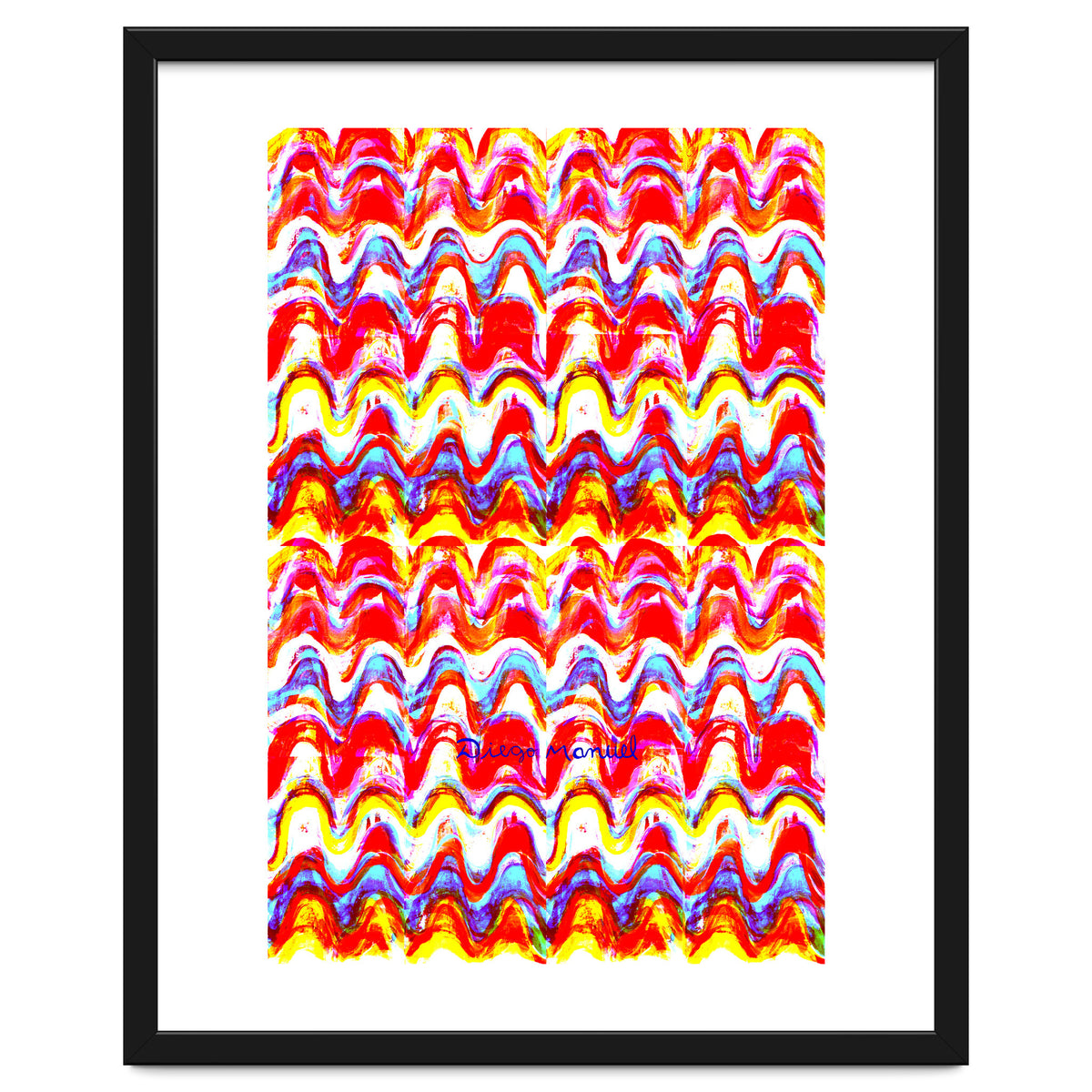 Pop abstract color full