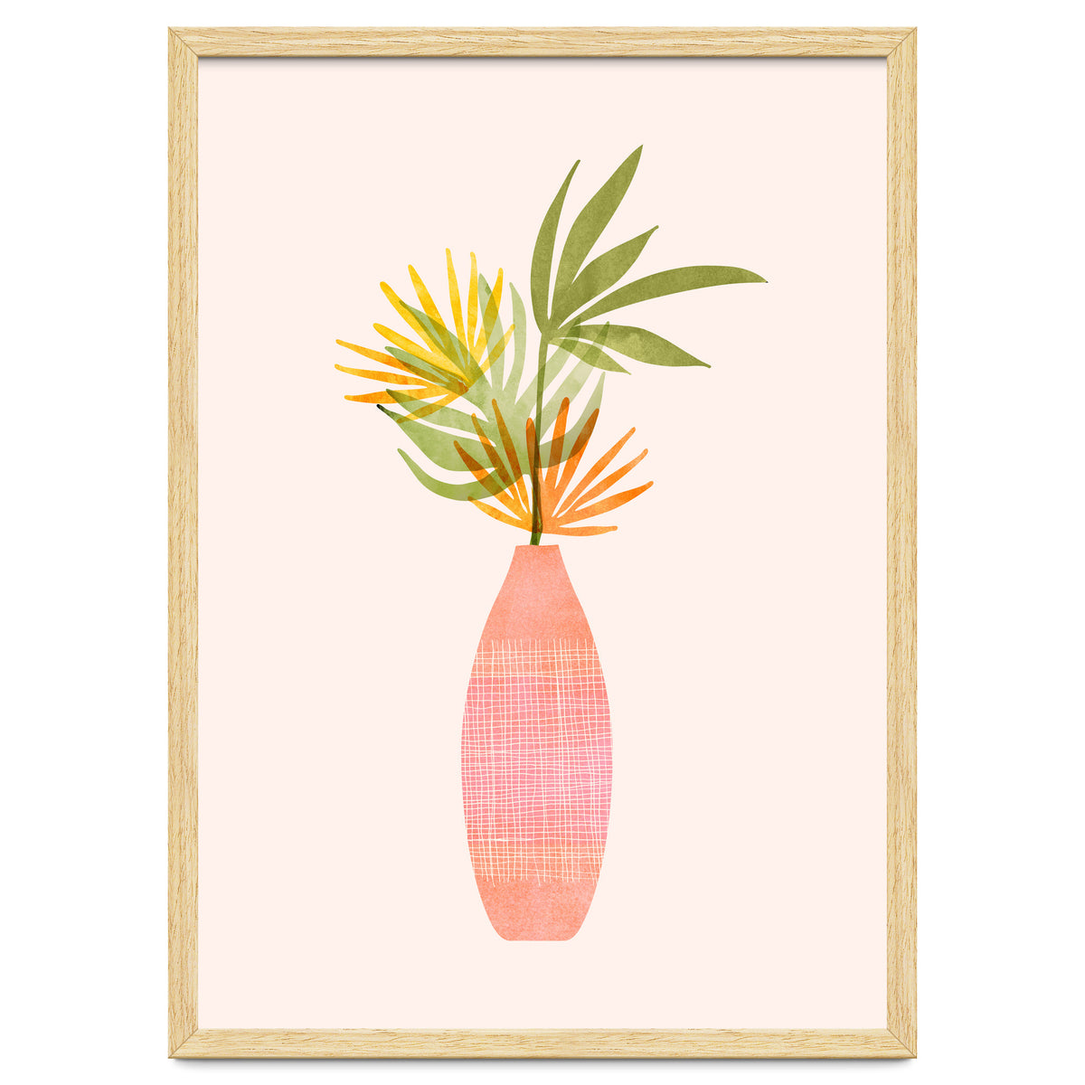 Modern Tropical Summer Bouquet