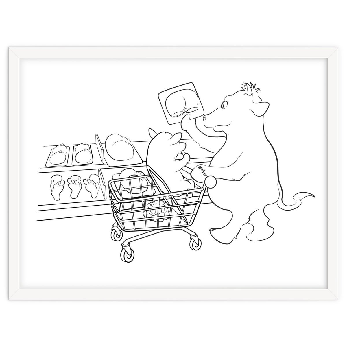 Supermarkey Cow Mandos