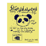 Friendz Wanted (Print Only) thumbnail