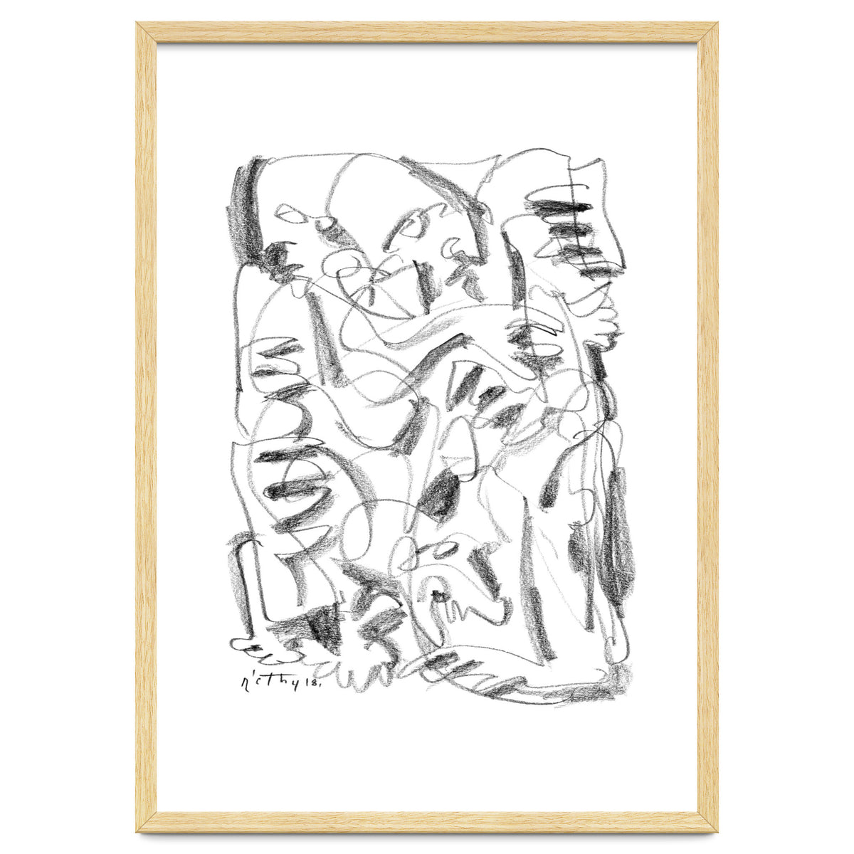 Out of the Shadows - b&w