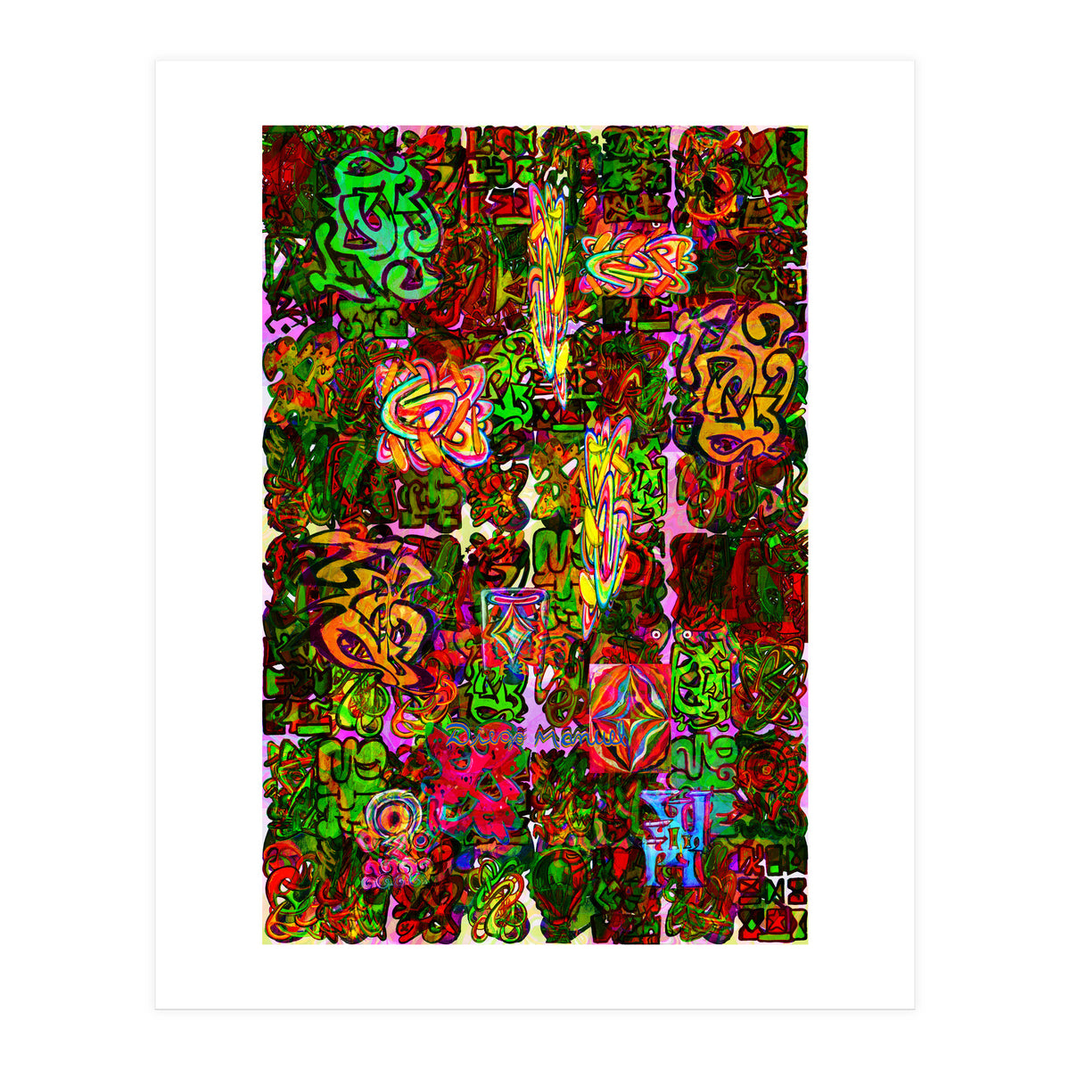 Graffiti Digital 2022 411 (Print Only)